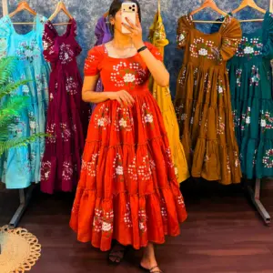 Premium Embroidery Midi