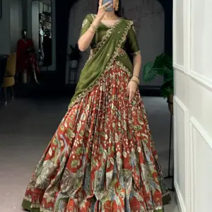 Vichitra Silk Lehenga