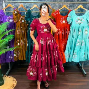 Premium Embroidery Midi
