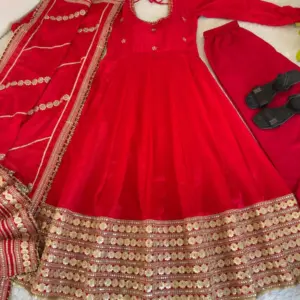 Fox Chinon Silk Gown